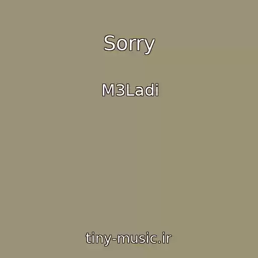 کاور آهنگ Sorry از M3Ladi