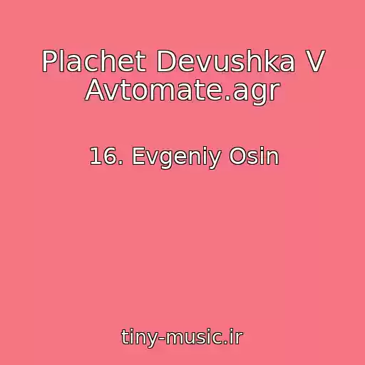 کاور آهنگ Plachet Devushka V Avtomate.agr از 16. Evgeniy Osin