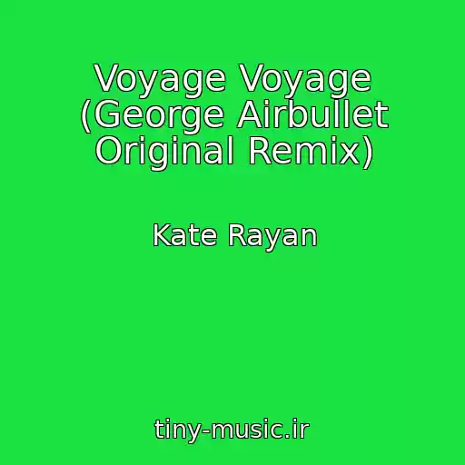 کاور آهنگ Voyage Voyage (George Airbullet Original Remix) از Kate Rayan