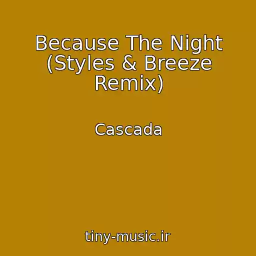 کاور آهنگ Because The Night (Styles & Breeze Remix) از Cascada