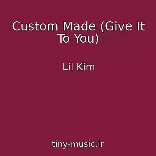 کاور آهنگ Custom Made (Give It To You) از Lil Kim