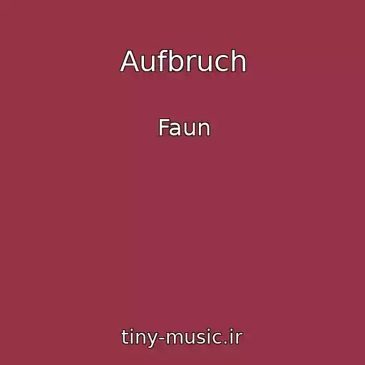 کاور آهنگ Aufbruch از Faun