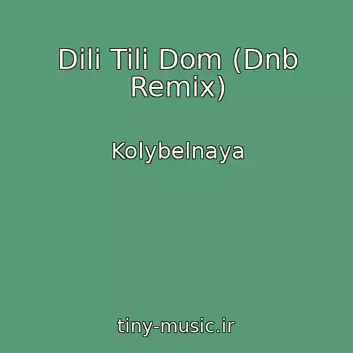 کاور آهنگ Dili Tili Dom (Dnb Remix) از Kolybelnaya