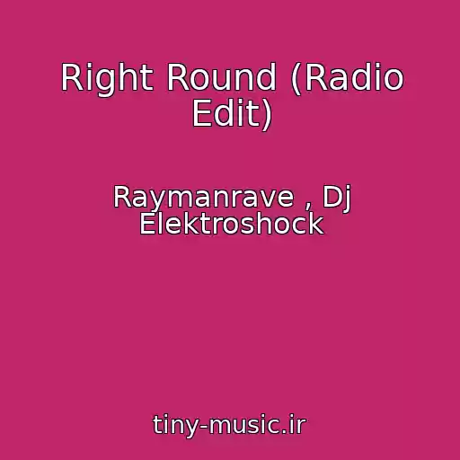 کاور آهنگ Right Round (Radio Edit) از Raymanrave , Dj Elektroshock