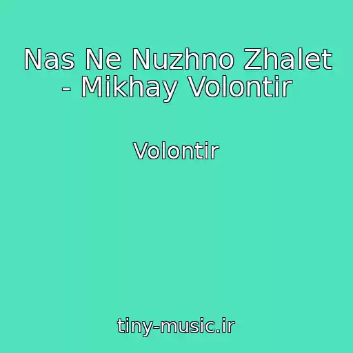 کاور آهنگ Nas Ne Nuzhno Zhalet - Mikhay Volontir از Volontir