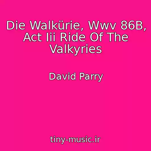 کاور آهنگ Die Walkürie, Wwv 86B, Act Iii Ride Of The Valkyries از David Parry