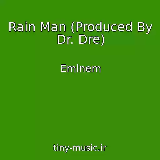 کاور آهنگ Rain Man (Produced By Dr. Dre) از Eminem