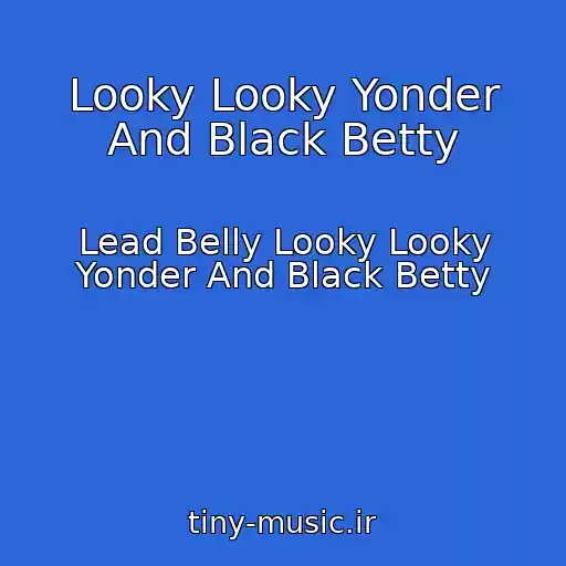 کاور آهنگ Looky Looky Yonder And Black Betty از Lead Belly Looky Looky Yonder And Black Betty