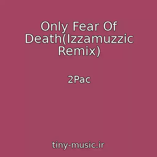 کاور آهنگ Only Fear Of Death(Izzamuzzic Remix) از 2Pac