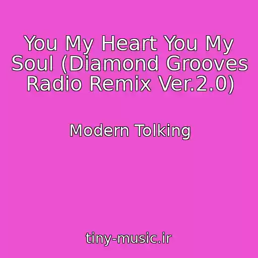 کاور آهنگ You My Heart You My Soul (Diamond Grooves Radio Remix Ver.2.0) از Modern Tolking