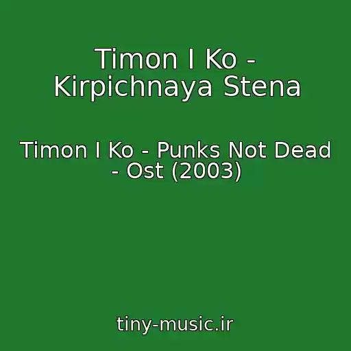 کاور آهنگ Timon I Ko - Kirpichnaya Stena از Timon I Ko - Punks Not Dead - Ost (2003)