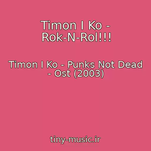 کاور آهنگ Timon I Ko - Rok-N-Rol!!! از Timon I Ko - Punks Not Dead - Ost (2003)