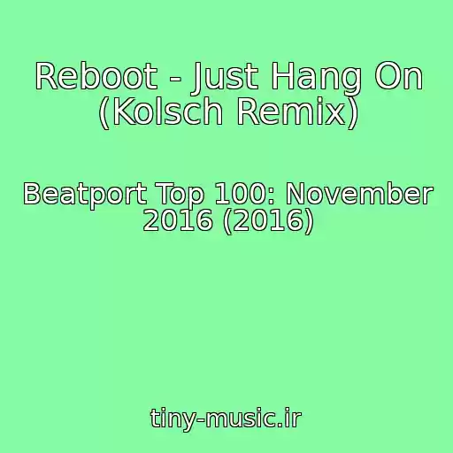 کاور آهنگ Reboot - Just Hang On (Kolsch Remix) از Beatport Top 100: November 2016 (2016)