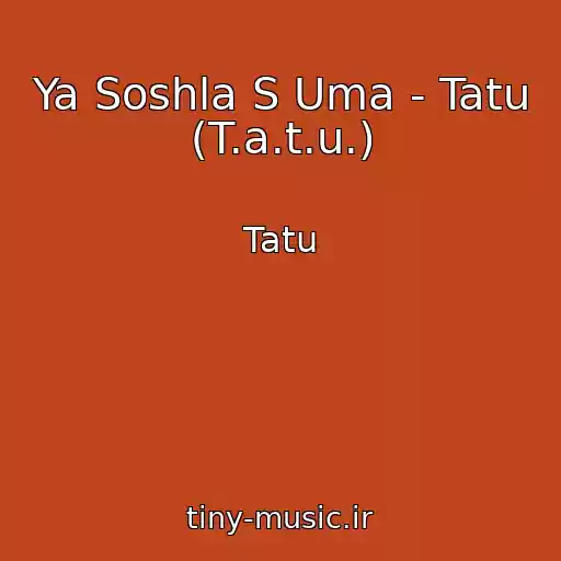 کاور آهنگ Ya Soshla S Uma - Tatu (T.a.t.u.) از Tatu