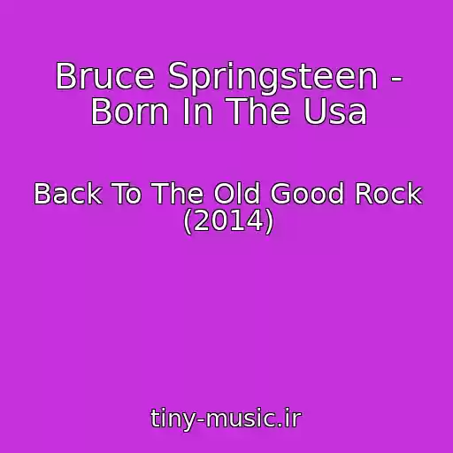 کاور آهنگ Bruce Springsteen - Born In The Usa از Back To The Old Good Rock (2014)