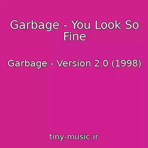 کاور آهنگ Garbage - You Look So Fine از Garbage - Version 2.0 (1998)