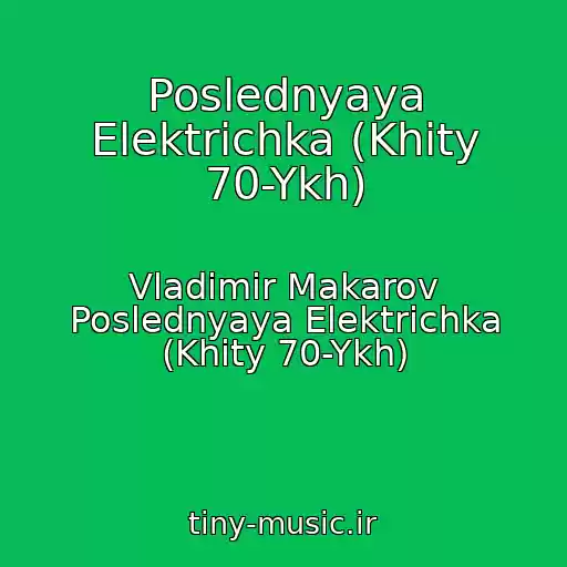 کاور آهنگ Poslednyaya Elektrichka (Khity 70-Ykh) از Vladimir Makarov Poslednyaya Elektrichka (Khity 70-Ykh)