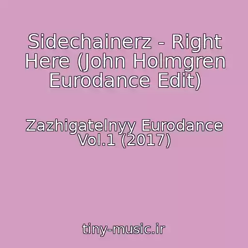 کاور آهنگ Sidechainerz - Right Here (John Holmgren Eurodance Edit) از Zazhigatelnyy Eurodance Vol.1 (2017)