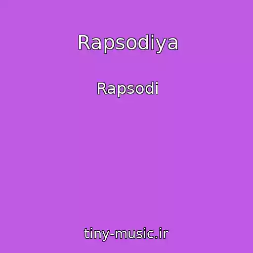 کاور آهنگ Rapsodiya از Rapsodi