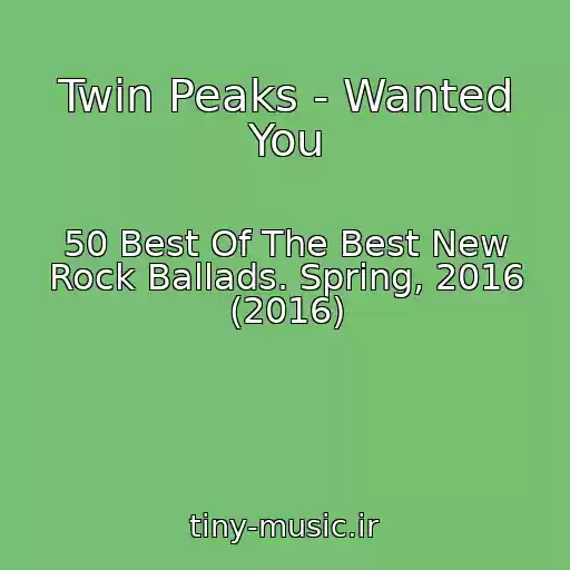 کاور آهنگ Twin Peaks - Wanted You از 50 Best Of The Best New Rock Ballads. Spring, 2016 (2016)