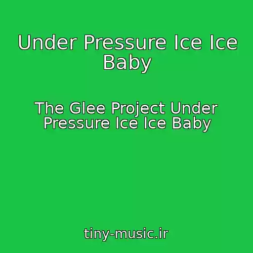 کاور آهنگ Under Pressure Ice Ice Baby از The Glee Project Under Pressure Ice Ice Baby
