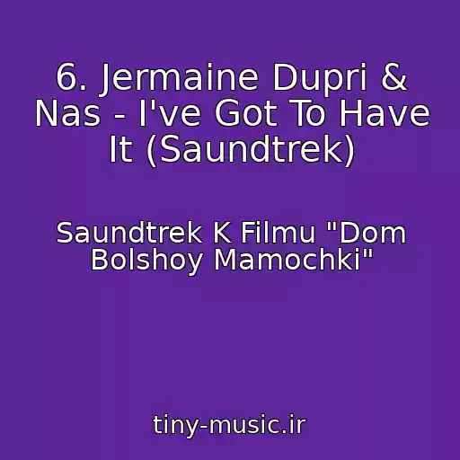 کاور آهنگ 6. Jermaine Dupri & Nas - I've Got To Have It (Saundtrek) از Saundtrek K Filmu "Dom Bolshoy Mamochki"