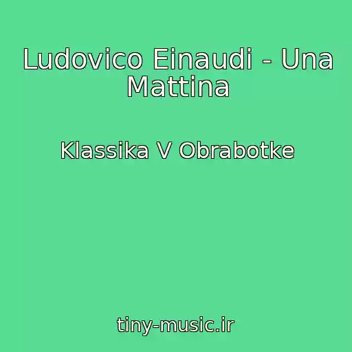 کاور آهنگ Ludovico Einaudi - Una Mattina از Klassika V Obrabotke