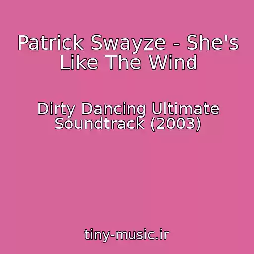 کاور آهنگ Patrick Swayze - She's Like The Wind از Dirty Dancing Ultimate Soundtrack (2003)