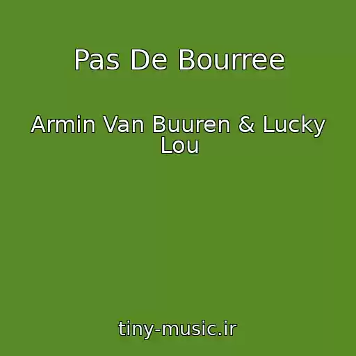 کاور آهنگ Pas De Bourree از Armin Van Buuren & Lucky Lou