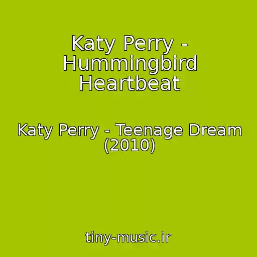کاور آهنگ Katy Perry - Hummingbird Heartbeat از Katy Perry - Teenage Dream (2010)