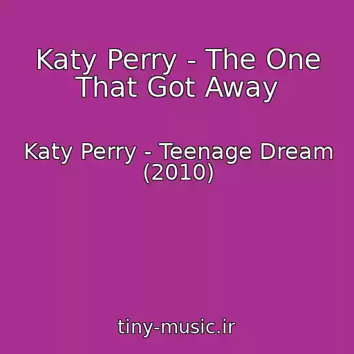 کاور آهنگ Katy Perry - The One That Got Away از Katy Perry - Teenage Dream (2010)