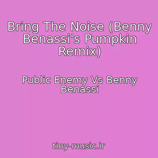 کاور آهنگ Bring The Noise (Benny Benassi's Pumpkin Remix) از Public Enemy Vs Benny Benassi