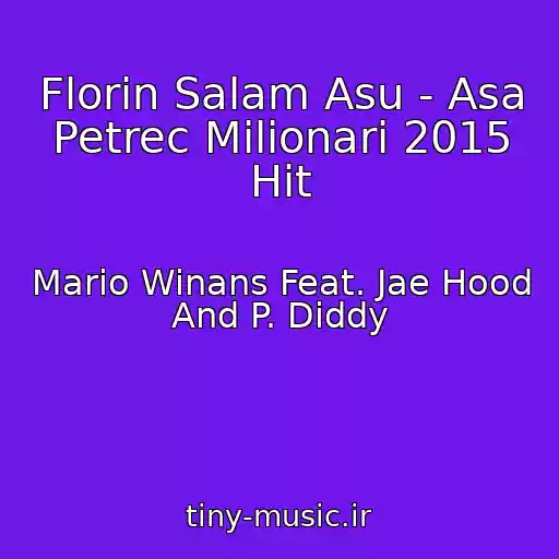 کاور آهنگ Florin Salam Asu - Asa Petrec Milionari 2015 Hit از Mario Winans Feat. Jae Hood And P. Diddy
