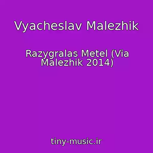 کاور آهنگ Vyacheslav Malezhik از Razygralas Metel (Via Malezhik 2014)