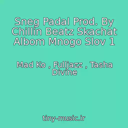 کاور آهنگ Sneg Padal Prod. By Chillin Beatz Skachat Albom Mnogo Slov 1 از Mad Ko , Fulljazz , Tasha Divine