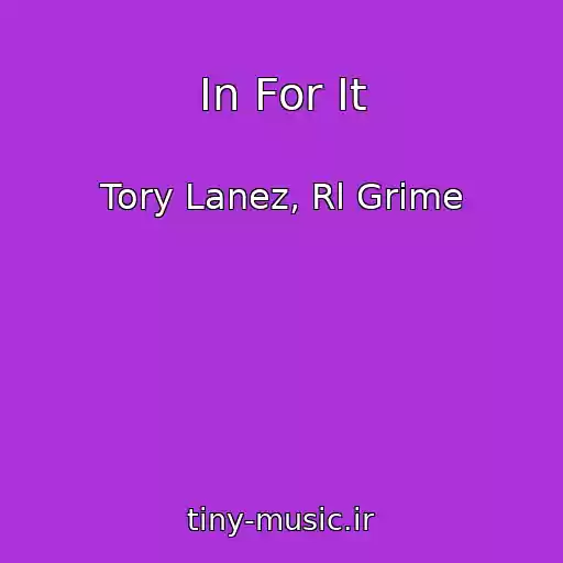 کاور آهنگ In For It از Tory Lanez, Rl Grime