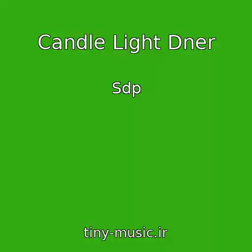 کاور آهنگ Candle Light Dner از Sdp