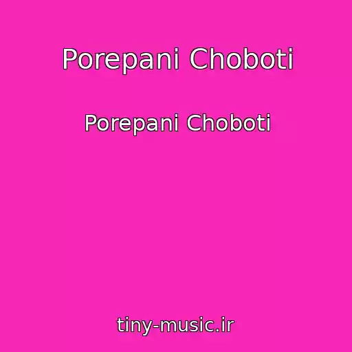 کاور آهنگ Porepanі Choboti از Porepanі Choboti