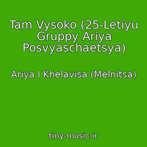 کاور آهنگ Tam Vysoko (25-Letiyu Gruppy Ariya Posvyaschaetsya) از Ariya I Khelavisa (Melnitsa)