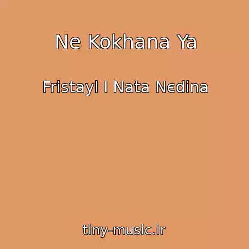 کاور آهنگ Ne Kokhana Ya از Frіstayl І Nata Nєdіna
