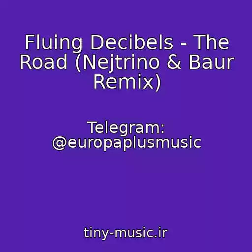 کاور آهنگ Fluing Decibels - The Road (Nejtrino & Baur Remix) از Telegram: @europaplusmusic