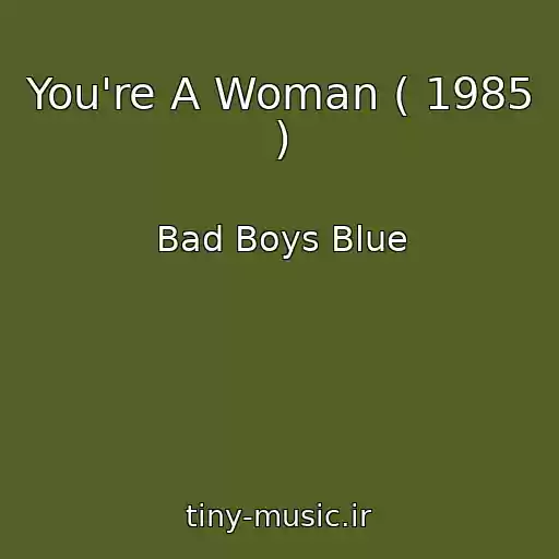 کاور آهنگ You're A Woman ( 1985 ) از Bad Boys Blue