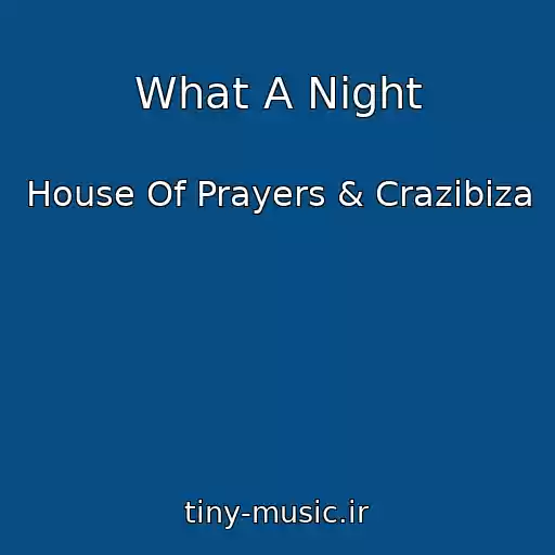 کاور آهنگ What A Night از House Of Prayers & Crazibiza