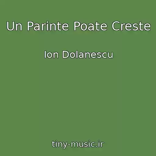 کاور آهنگ Un Parinte Poate Creste از Ion Dolanescu