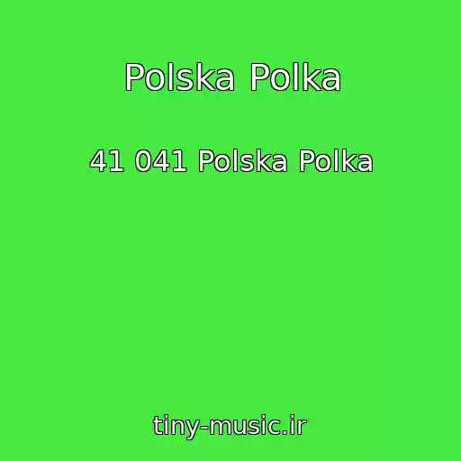 کاور آهنگ Polska Polka از 41 041 Polska Polka