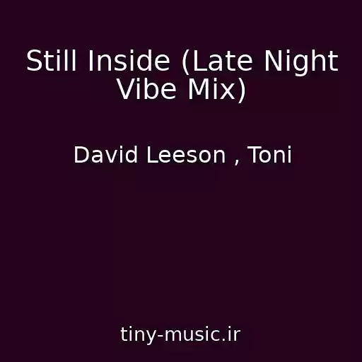 کاور آهنگ Still Inside (Late Night Vibe Mix) از David Leeson , Toni