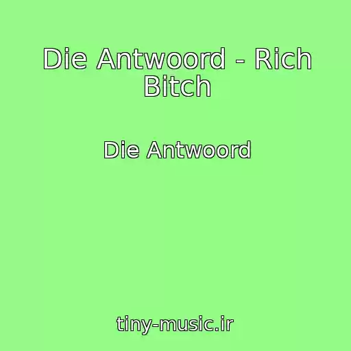 کاور آهنگ Die Antwoord - Rich Bitch از Die Antwoord