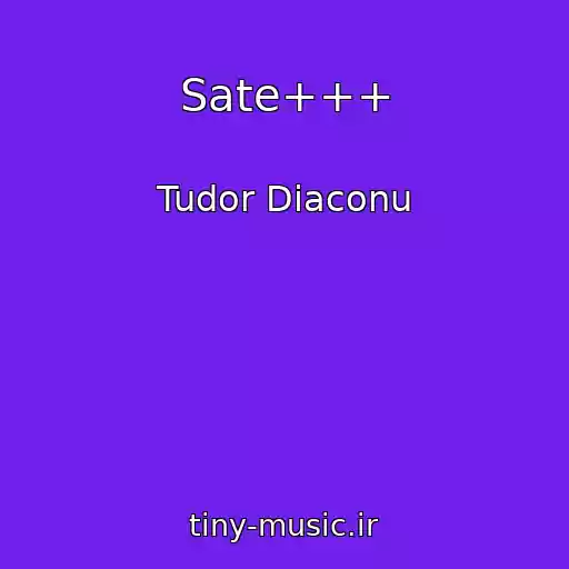 کاور آهنگ Sate+++ از Tudor Diaconu