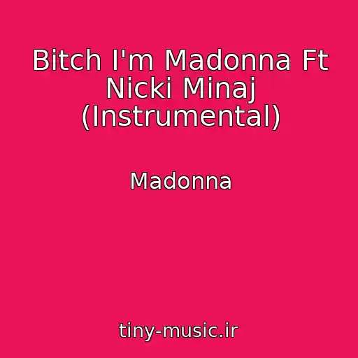کاور آهنگ Bitch I'm Madonna Ft Nicki Minaj (Instrumental) از Madonna
