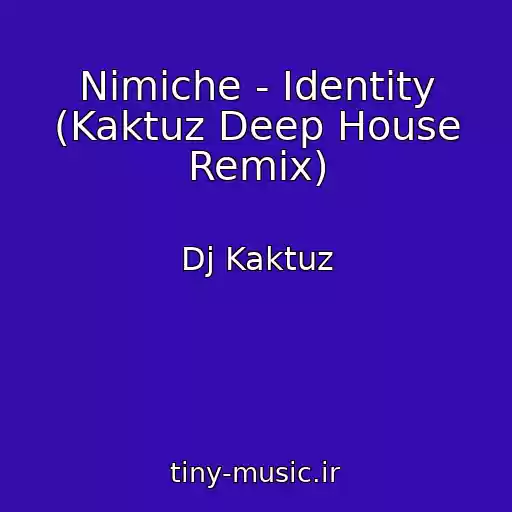 کاور آهنگ Nimiche - Identity (Kaktuz Deep House Remix) از Dj Kaktuz